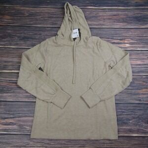 2 Liv NEW Womens Small Beige Hoodie Sweater Sweatshirt Basic